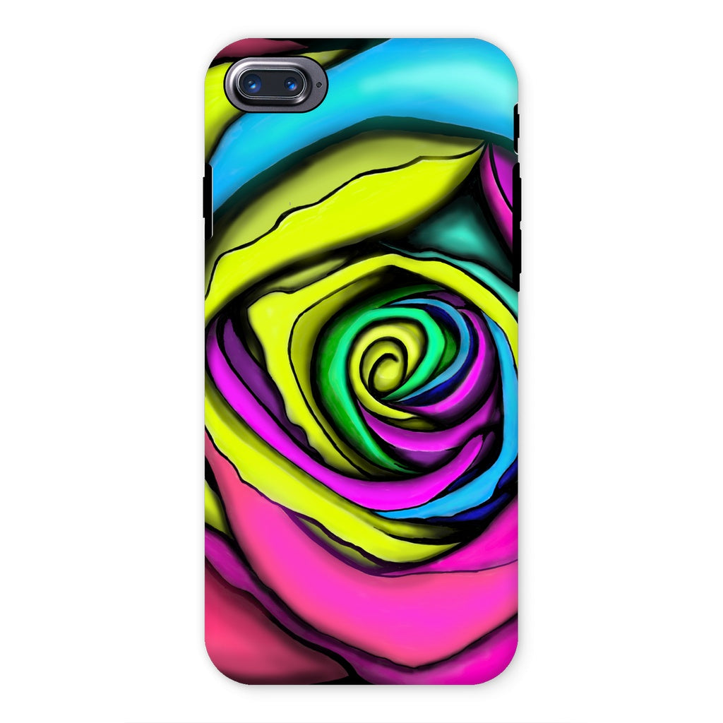 Rainbow Rose Phone Case