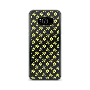 Yellow Flower Floral Samsung Case