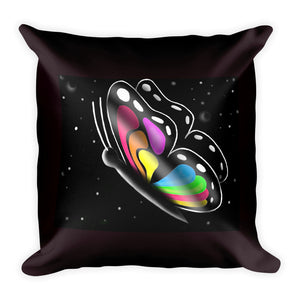 Butterfly Space Throw Pillow