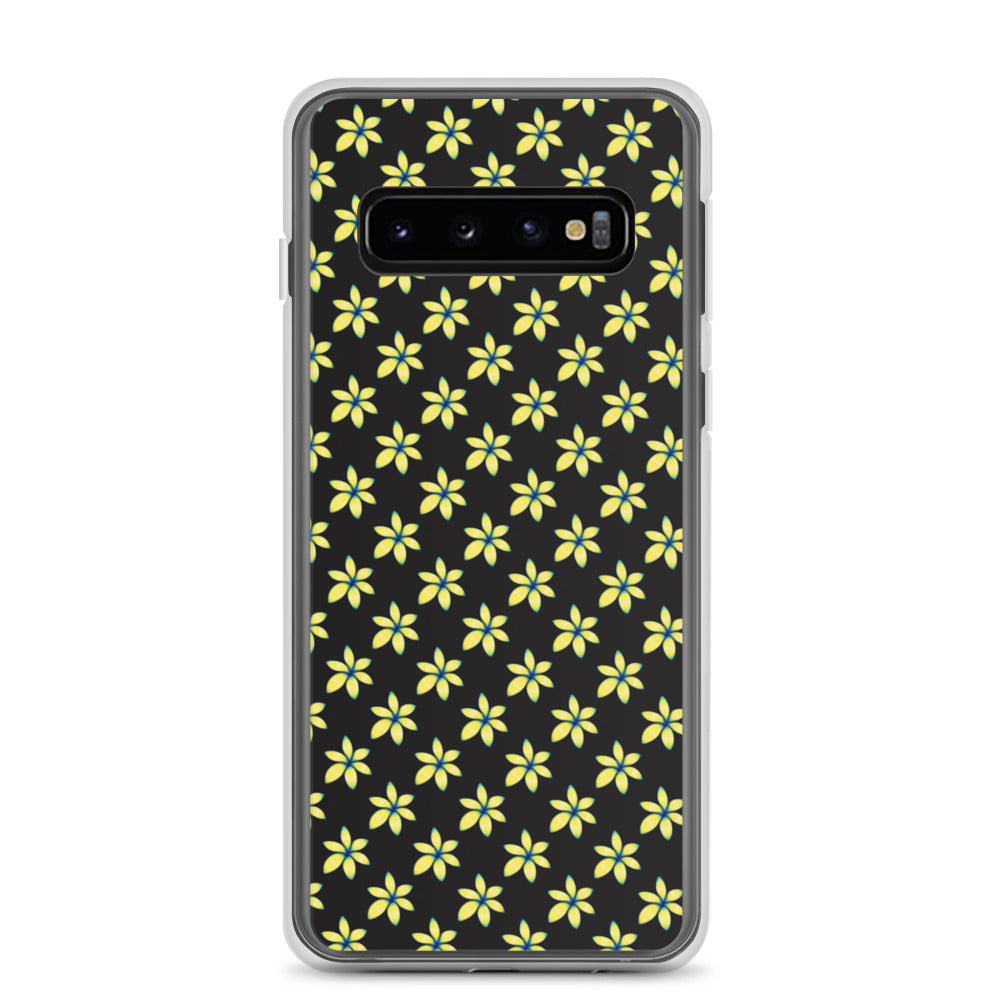 Yellow Flower Floral Samsung Case