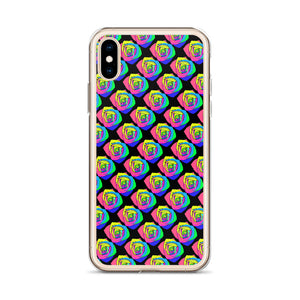 Rainbow Rose iPhone Case