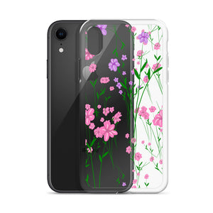 Pressed flower look iPhone Case 1