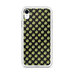 Yellow Flower Floral iPhone Case