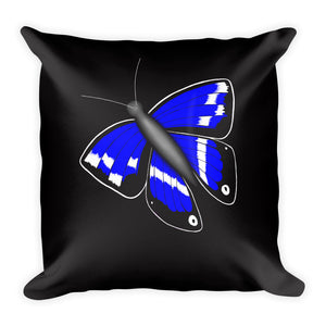 Purple Emperor Butterfly Throw Pillow 2