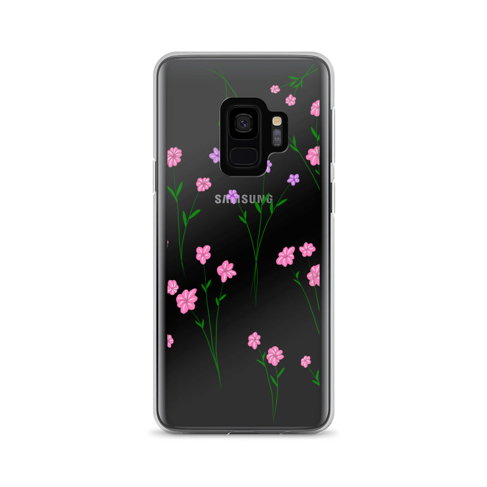 Pressed flower look Samsung Case